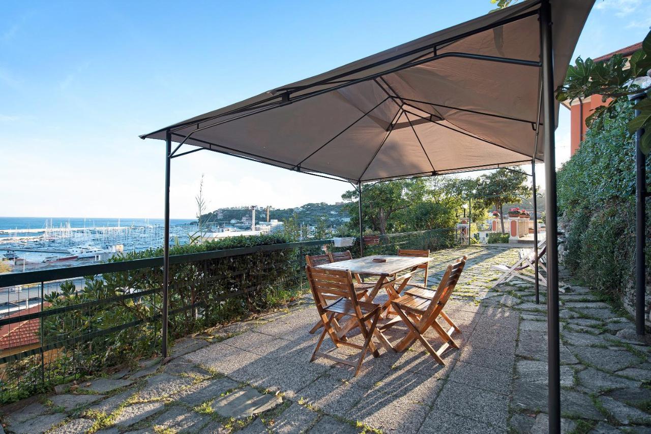 Trilocale In Villa Vista Mare Apt 3 Varazze Exterior foto